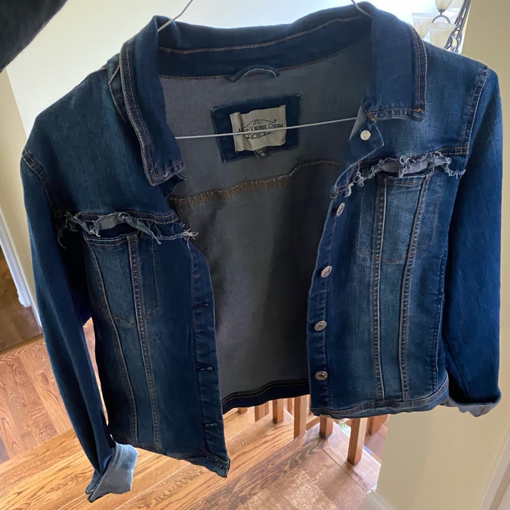 Francesca’s Vintage Jean Jacket